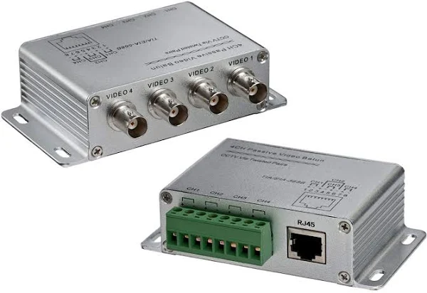 Gem TRB-8BNCSTRJ45 8 Channel Passive Transceiver Box, BNC Female to RJ45 or Screw Terminal