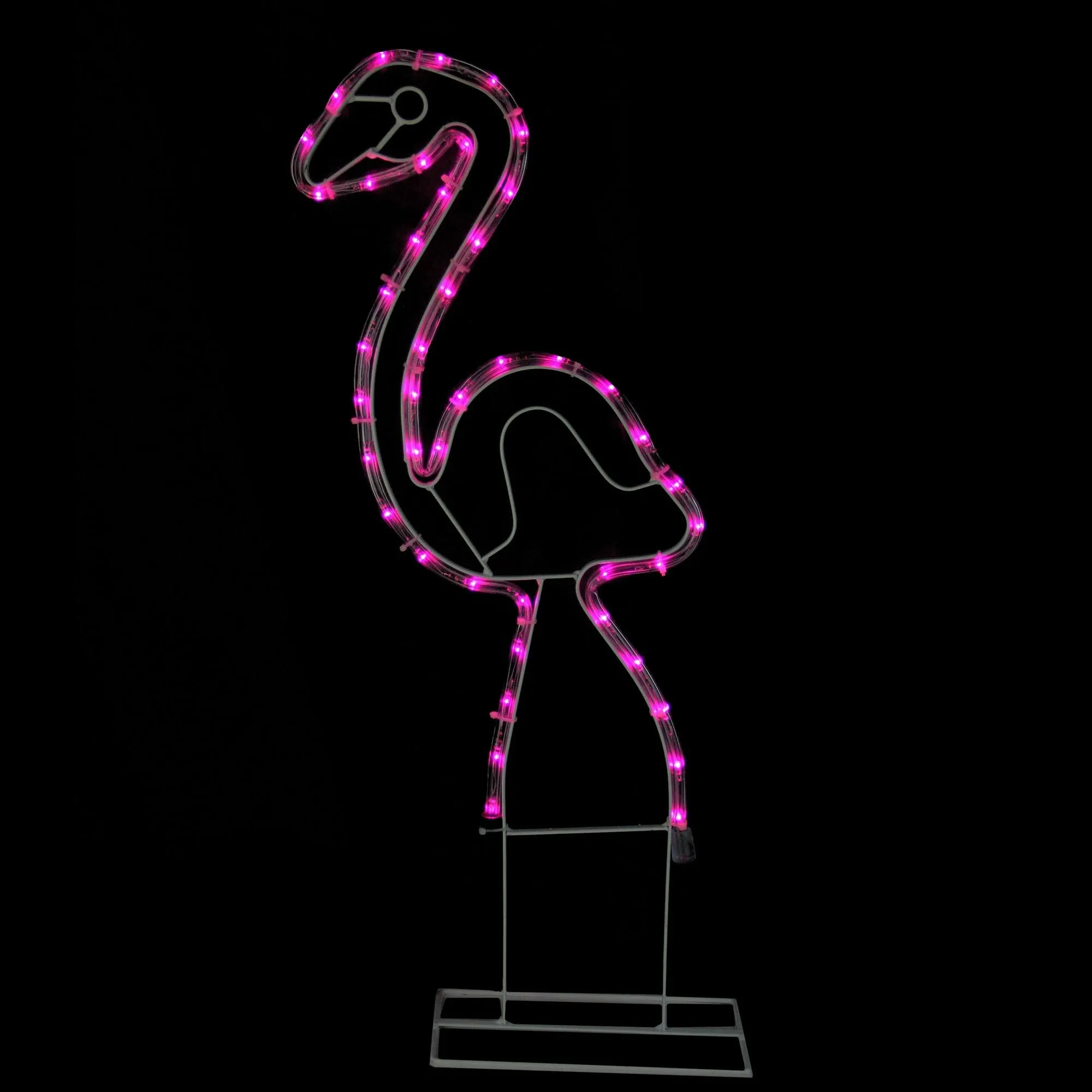 Northlight 24� Pink Flamingo Rope Light Silhouette Summer Outdoor Decoration