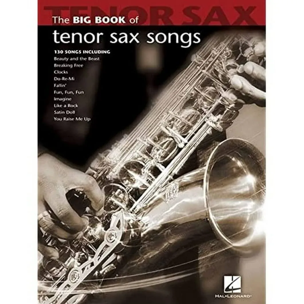 Hal Leonard The Big Book Of Tenor Sax Songs