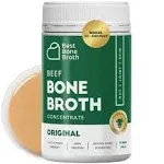 Beef Bone Broth Concentrate Grass Fed - Made from top Australian Cattle - Full of Protein and Collagen | 35 Servings Makes 2.25 gallons of Broth | Just add Water | Keto & Paleo Friendly | Sippable