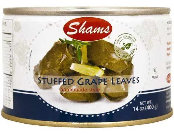 Stuffed Grape Leaves | Dolma | 14 oz | Shams