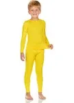 Thermajohn Boy's Thermal Set Yellow / L