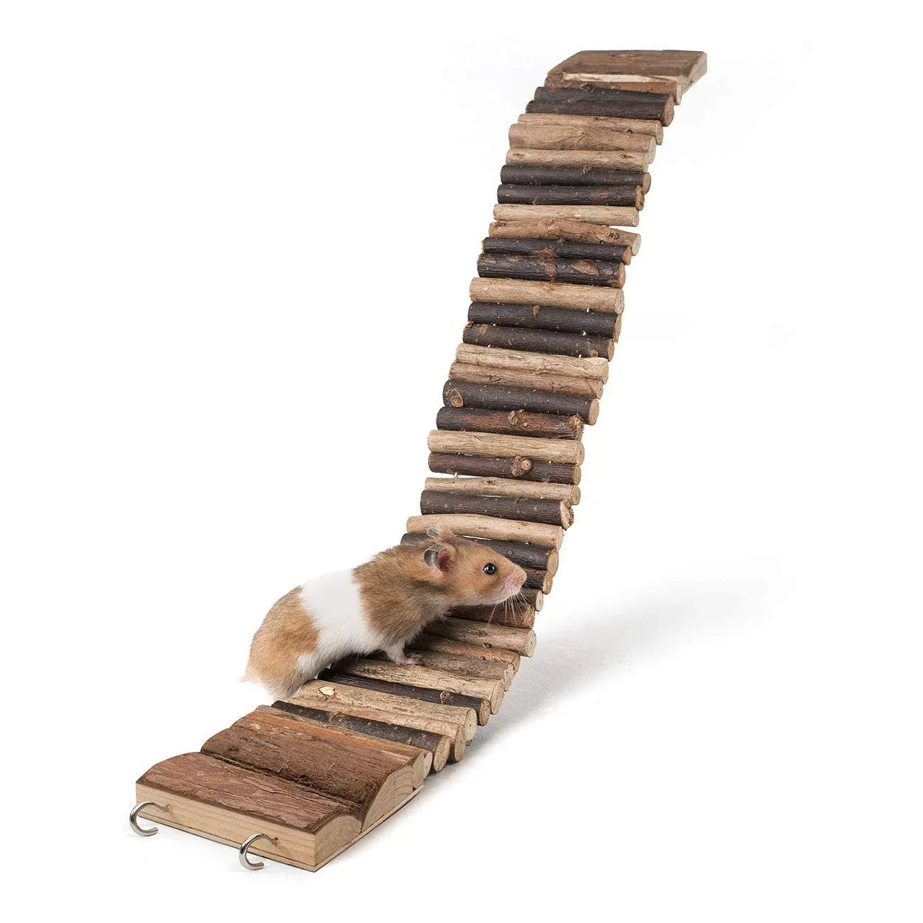 Hamster Suspension Bridge Toy - Long Climbing Ladder for Dwarf Syrian Hamster...