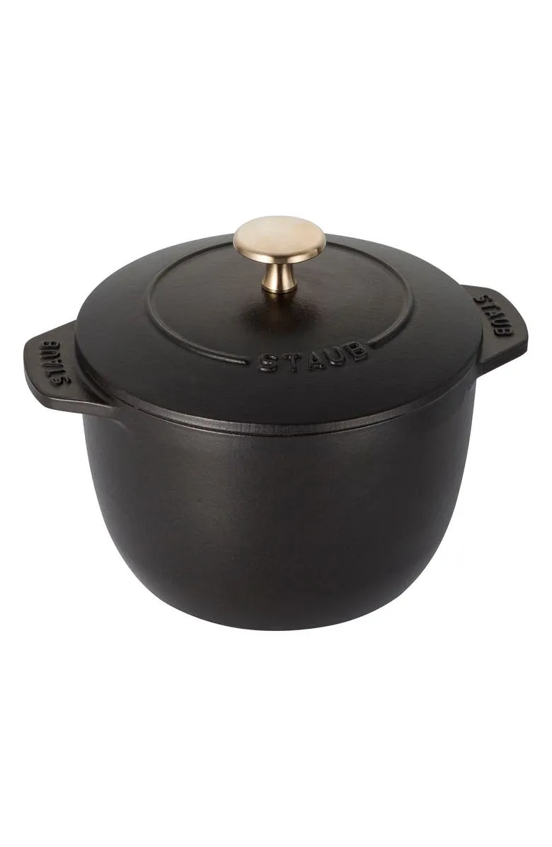 Staub Cast Iron 1.5-Qt. Petite French Oven - Dark Blue