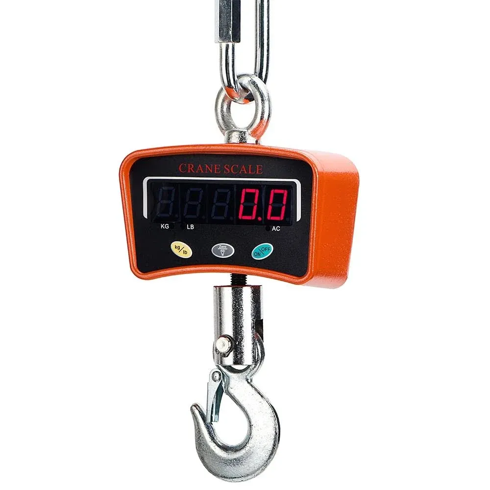 1000kg/2200lb Digital Hanging Industrial Crane Scale