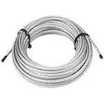 7 x 19 Galvanized Aircraft Cable Wire Rope 3/16" - 100, 250 and 500 ft (100 ft Coil)