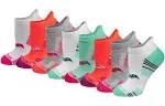 Saucony Women's Performance Heel Tab Athletic Socks (8 16 Pairs) Sock Assorted Light (8 Pairs) : Shoe Size: 5-7 One Size