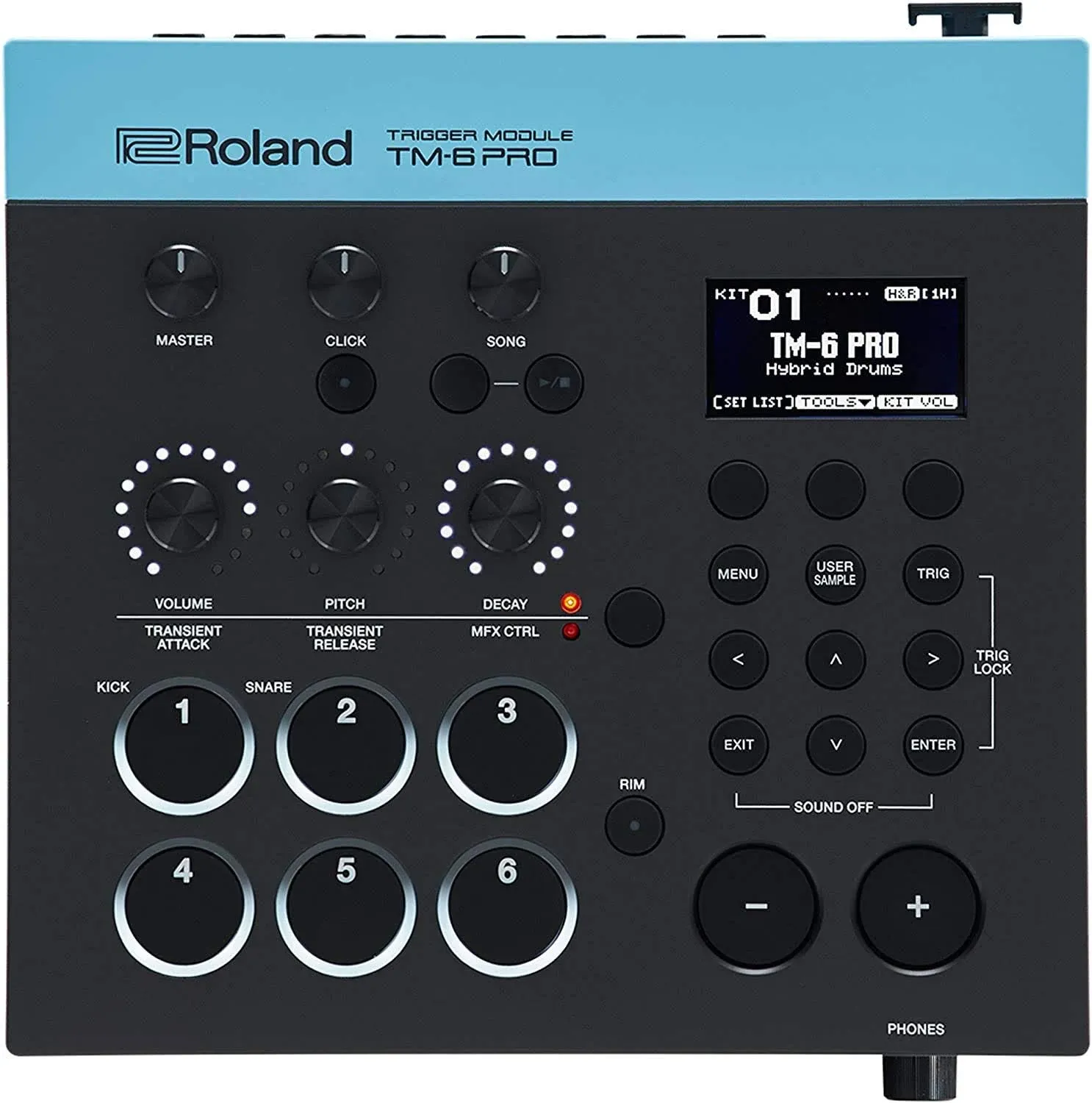 Roland TM-6 PRO Trigger Module Hybrid Drum Brand New with BOX Expetited ship NEW