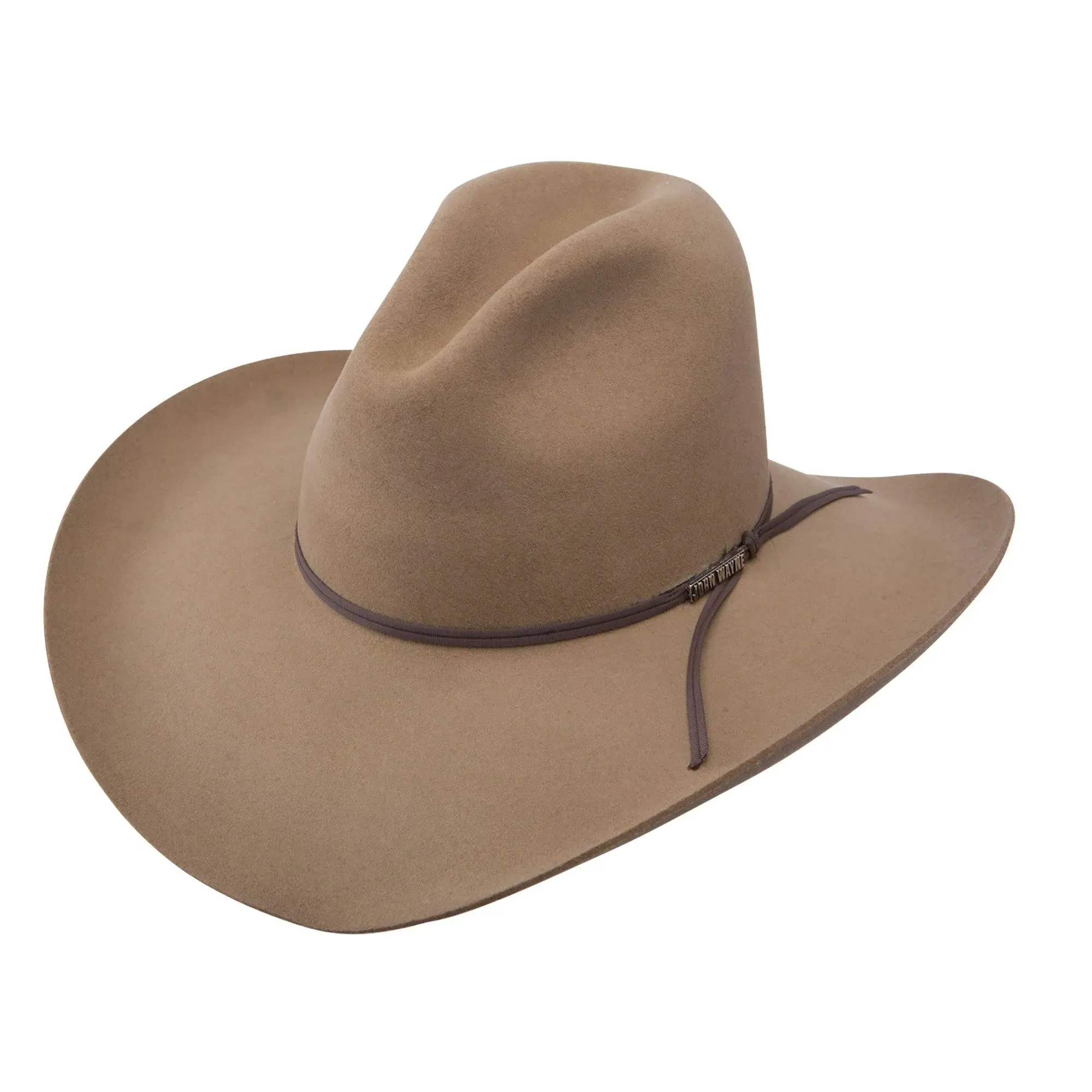 Stetson John Wayne Peacemaker 4X Wool Cowboy Hat - Stone