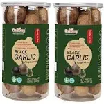 ONETANG Black Garlic 250g, Whole Black Garlic Fermented for 90 days, 0 additives, high in antioxidants 8.81 oz（pack of 2）