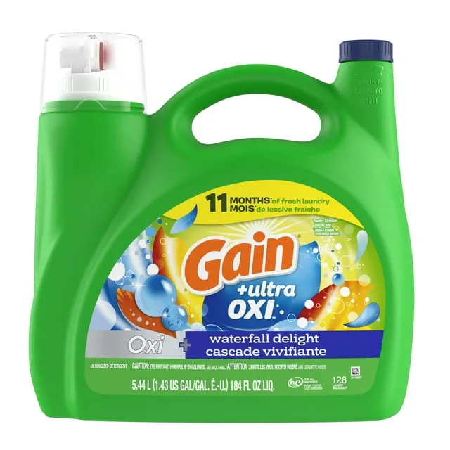 Ultra OXI Waterfall Delight He Laundry Detergent (184-fl oz)