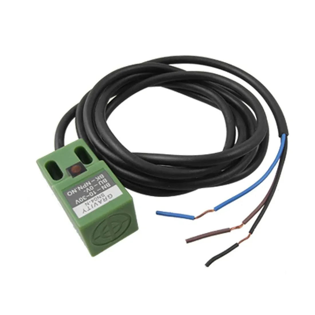 uxcell a11021800ux0169 SN04-N DC 10-30V 200mA NPN NO 3-Wire 4mm Approach Sensor Inductive Proximity Switch