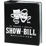 Playbill 3 ring D-Ring Binder for Broadway and Theatre Show-Bills