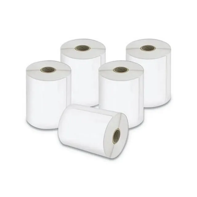 Dymo - LW Extra-Large Shipping Labels, 4" x 6", White, 220/Roll, 5 Rolls/Pack