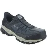 Skechers Men's Cankton-Faison Steel Toe Slip-Ins, NAVY/GREY, 8.5 - 200211-NVGY-8.5 | Blain's Farm & Fleet