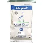 Great River Organic Milling, Whole Grain, Whole Hulled Barley, Organic, 25-Pound