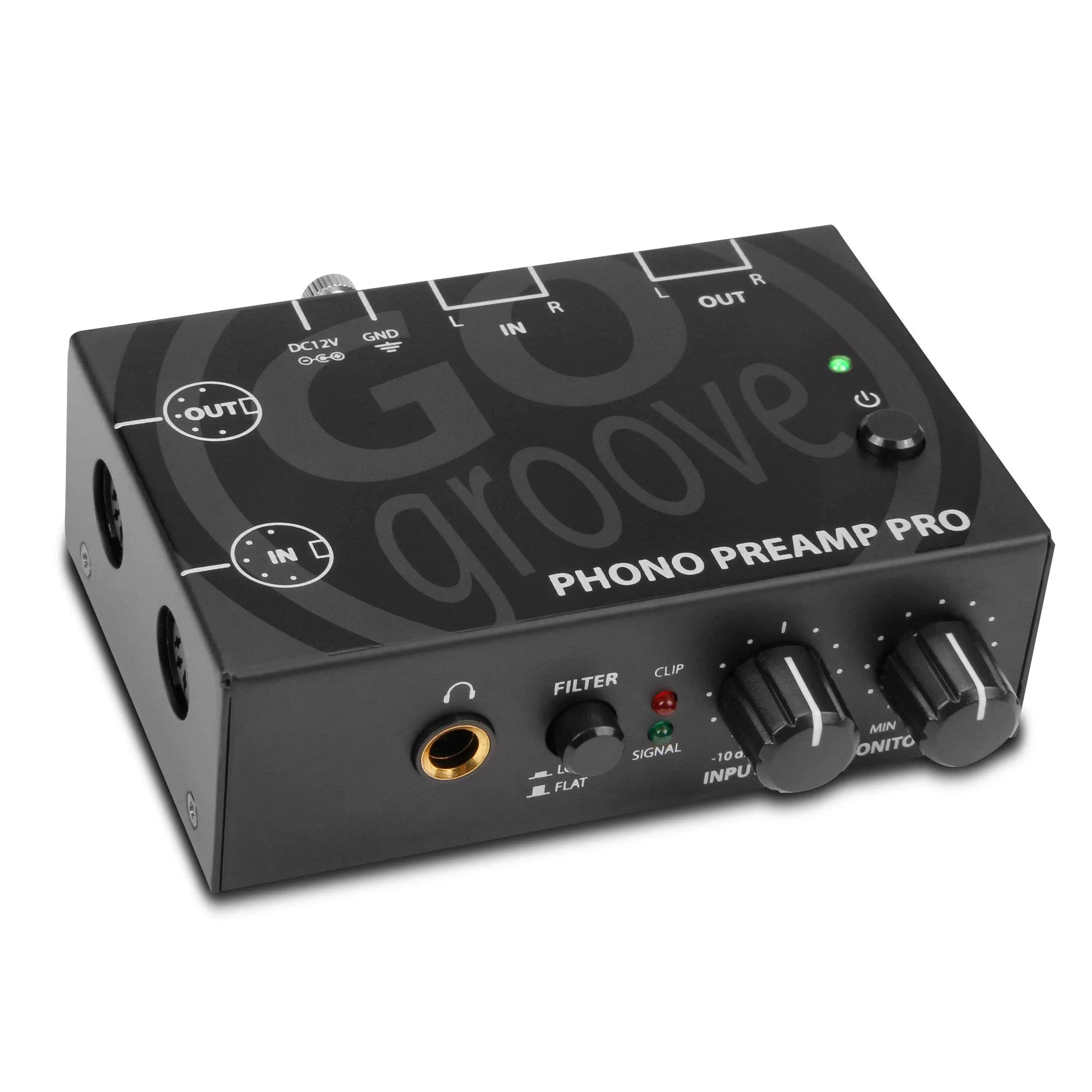 GOgroove Phono Preamp Pro Preamplifier w/ RCA Input / Output