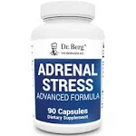 Dr. Bergs Adrenal Stress Advanced Formula - Adrenal Support Supplements for Stress, Mood and Energy Support - Adrenal Fatigue Supplements - Cortisol