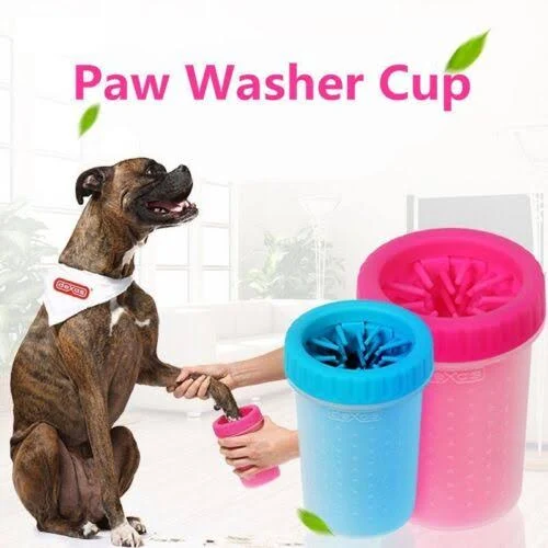 Bealy Dog Paw Cleaner Pet Paw Washer for Dogs Muddy Paws Cleaner Paw Brushes Easy ...