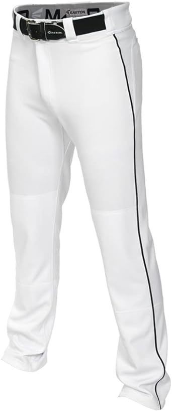 Easton MAKO II Baseball Pant | Full Length/Semi-Relaxed Fit | Adult Sizes | Solid & Piped Options