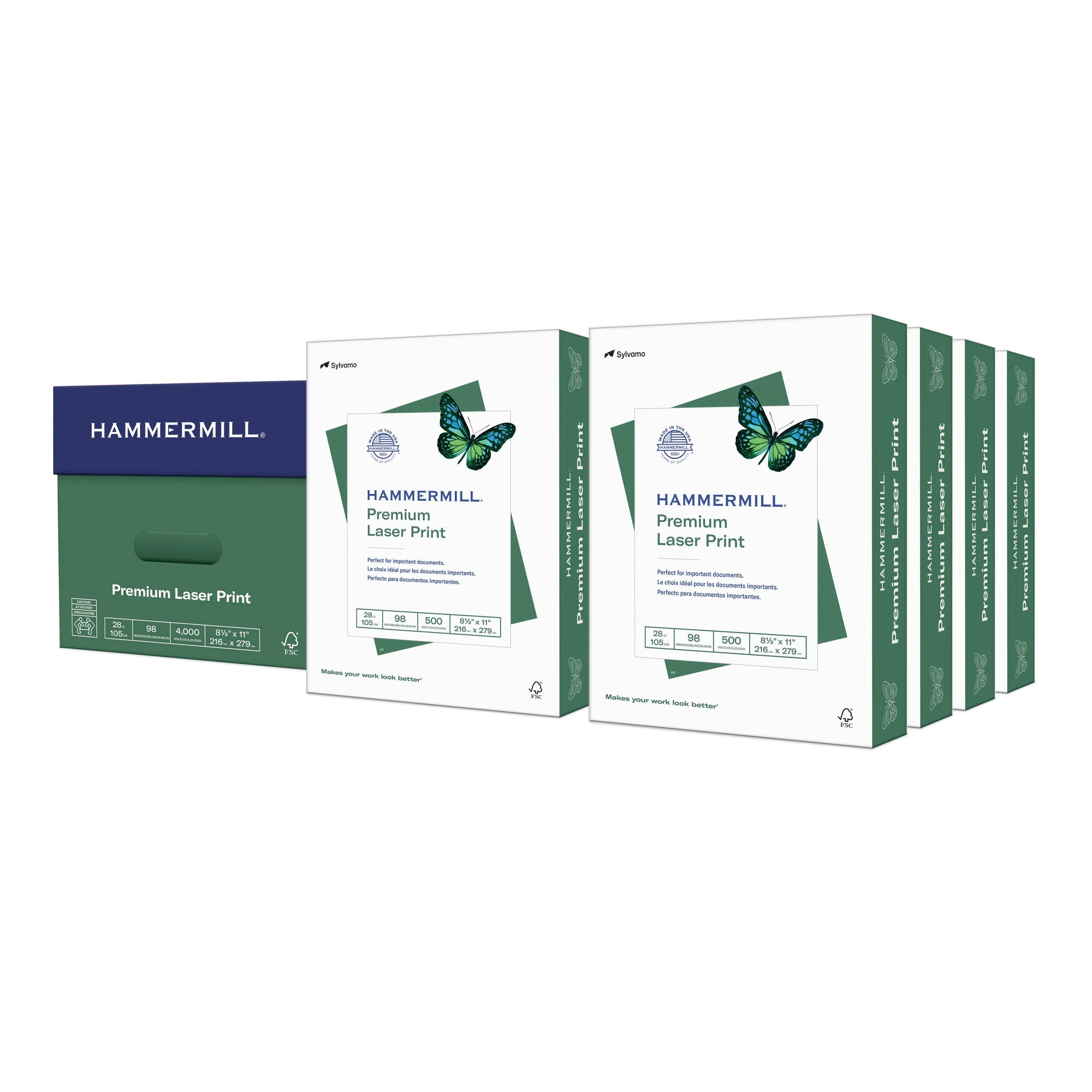 Hammermill Premium Laser Print Paper 98 Bright