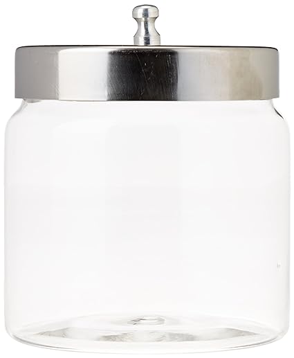 Dressing Jars 4  x 4   6/Case Glass