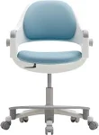 SIDIZ Ringo Swivel Series Kid Desk Chair with Sit Brake Casters, Blue