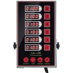 Professional Kitchen Timers Digital Led 6-Channel Restaurant Kitchen Timer Super