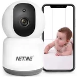 Netwe 4MP Security Camera WiFi IP Camera Dual Band 5GHz/2.4GHz Indoor Home ...