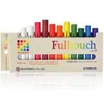 Hagoromo Fulltouch Color Chalk Non-Toxic - 12 Pcs/10 Color Mix 1 Box, Assorted