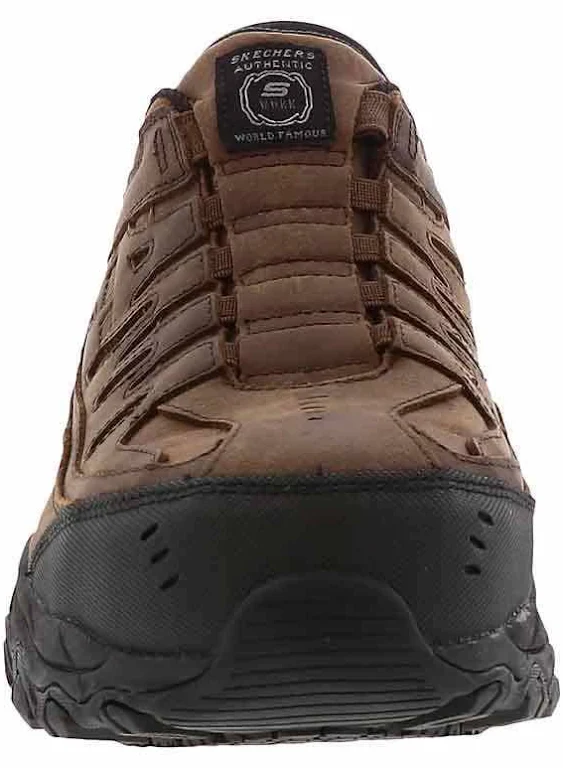 Skechers Work Slip-Ins: Holdredge - Ryker Composite Toe, Men's Brown Crazyhorse