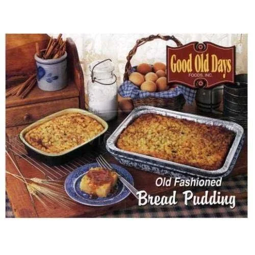 Good Old Days Bread Pudding, 5 Pound -- 4 per case.