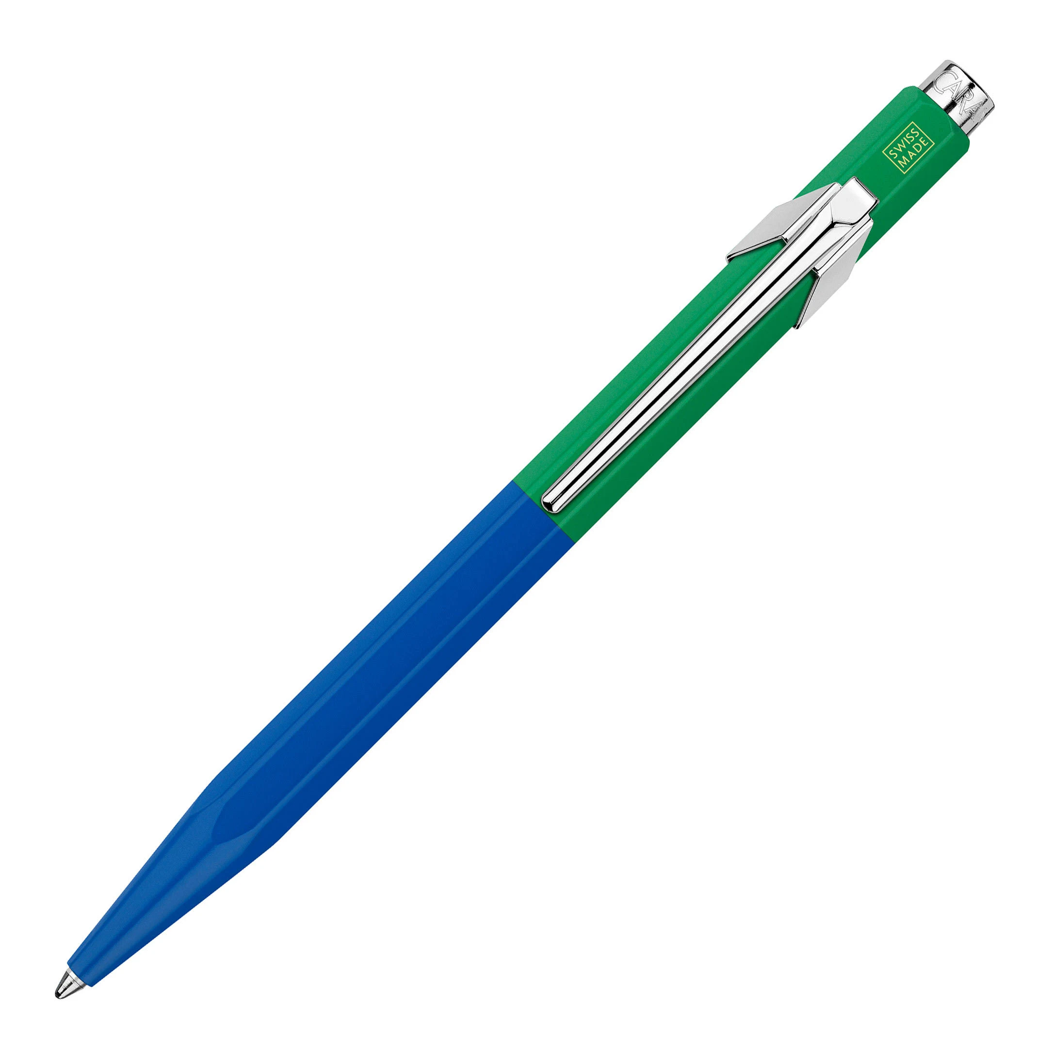 "Caran d'Ache 849 Ballpoint Pen Paul Smith Limited Edition Cobalt / Emerald"