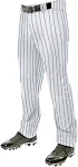 Champro Triple Crown Open Bottom Adult Baseball Pants W/Piping - S / Grey/Navy