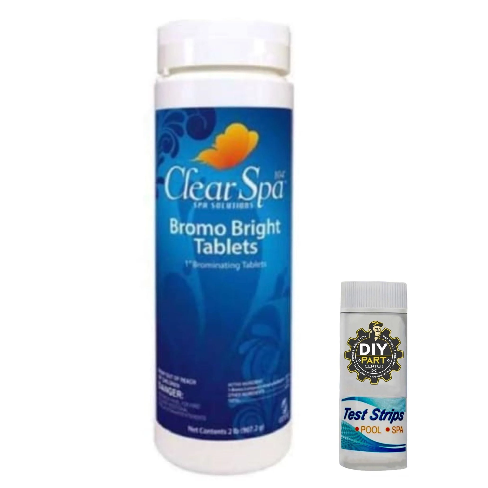 Hot Tub Spa Chemical Bromo Bright Tablets Clear Spa Solutions CSBR015