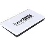 ExcelMark Rubber Stamp Ink Pad Extra Large 4-1/4 Inches by 7-1/4 Inches (Brown)