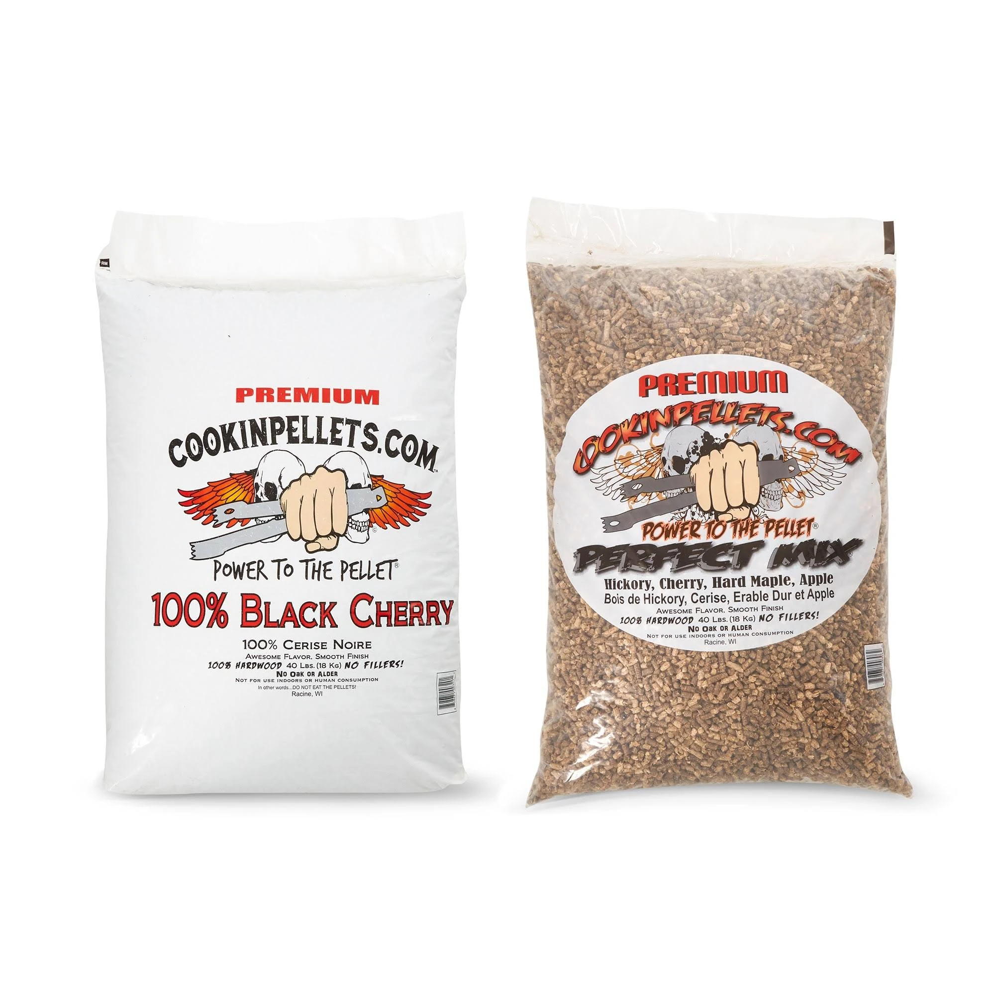 CookinPellets 40 lbs. Black Cherry Smoker Smoking Hardwood Wood Pellets Bag