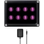 Tendelux 120ft IR Illuminator | BI8 Compact and Powerful 90� Infrared Light for