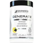 Generate EAA and BCAA Powder: Best Post Workout Recovery Drink and Branched Chain Amino Acids Supplement with Essential Amino Acids, 5g BCAAs, 2g EAAs | BlackBerry Lemonade, 30 Servings