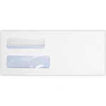 Quality Park Self Seal Security Tinted #10 Double Window Envelope 4 1/2x9 1/2 WE