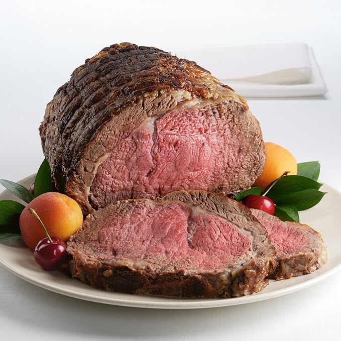 Kansas City Steak Company Pre-Seasoned Traditional Rub Prime Rib Roast, 1 Count ...