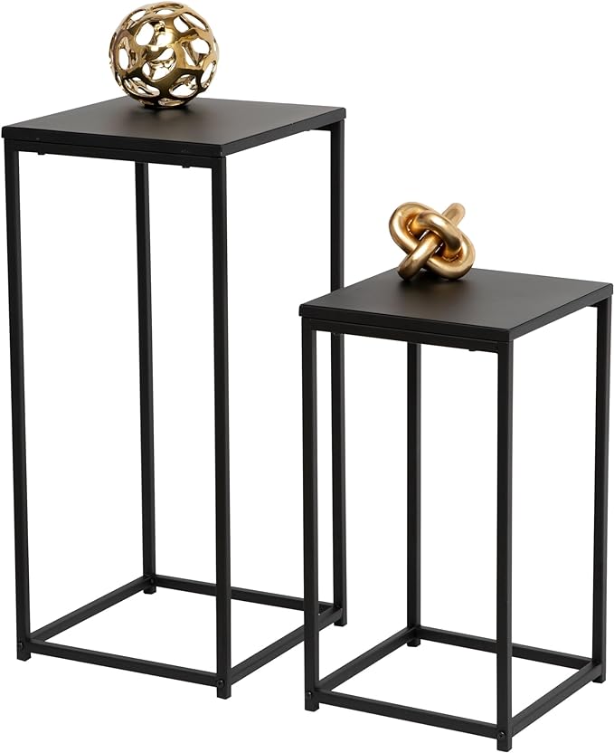 Honey Can Do Square Side Tables (Set of 2)