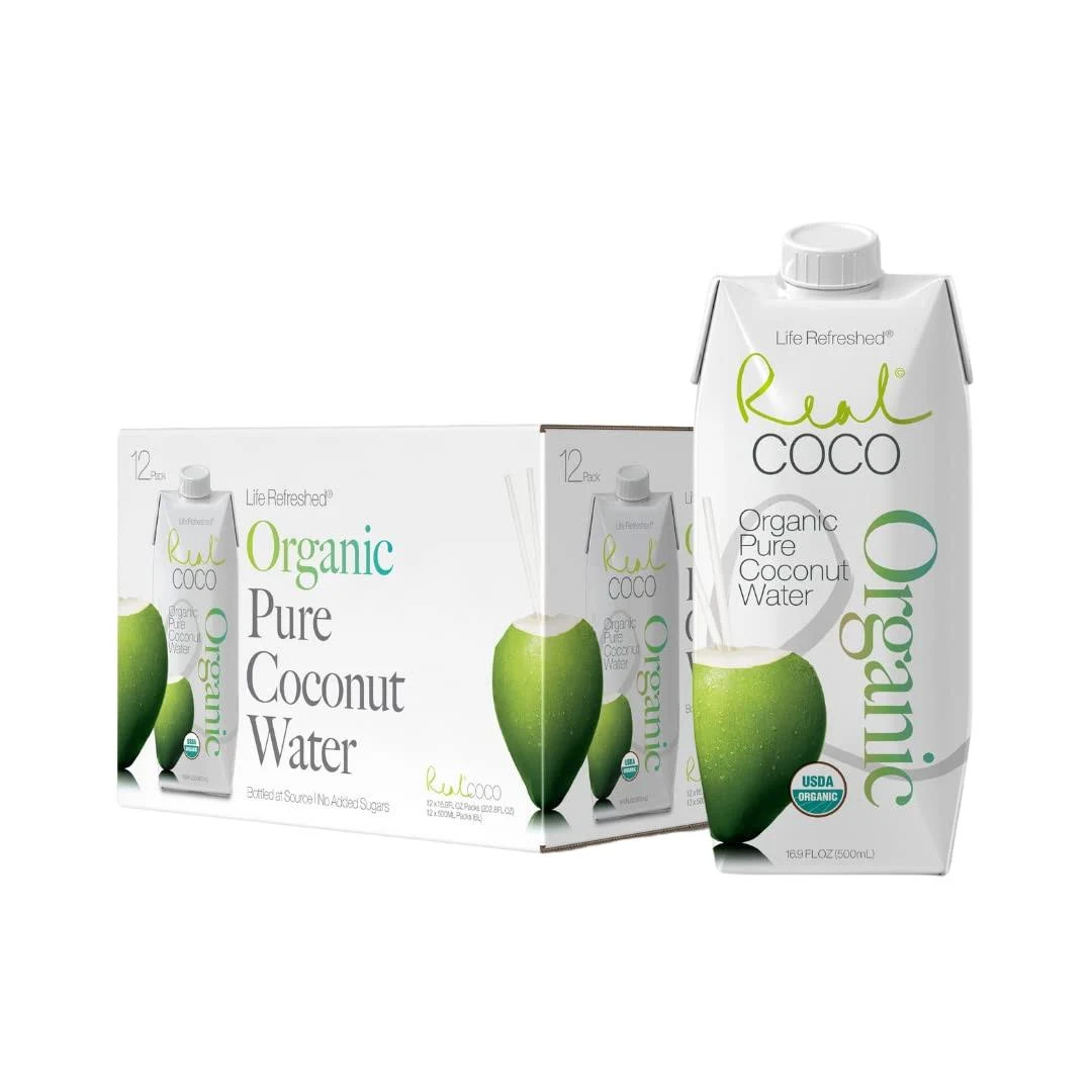 Real Coco Coco Real Organic Pure Coconut Water