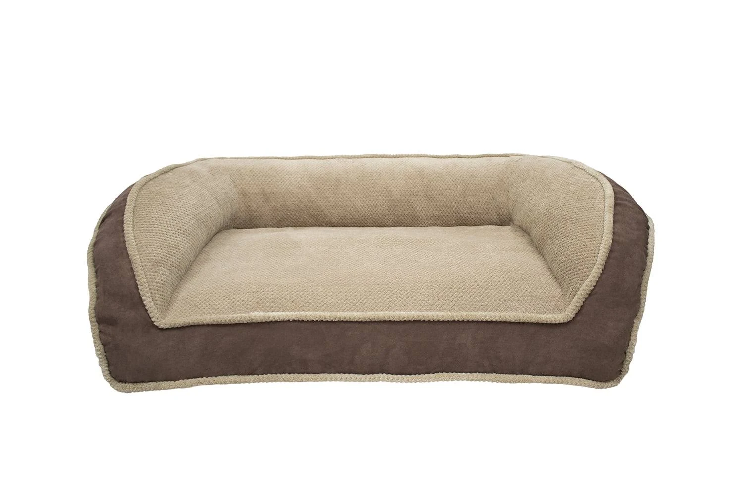 Arlee Deep Seated Lounger Sofa and Couch Style Pet Bed for Dogs and Cats