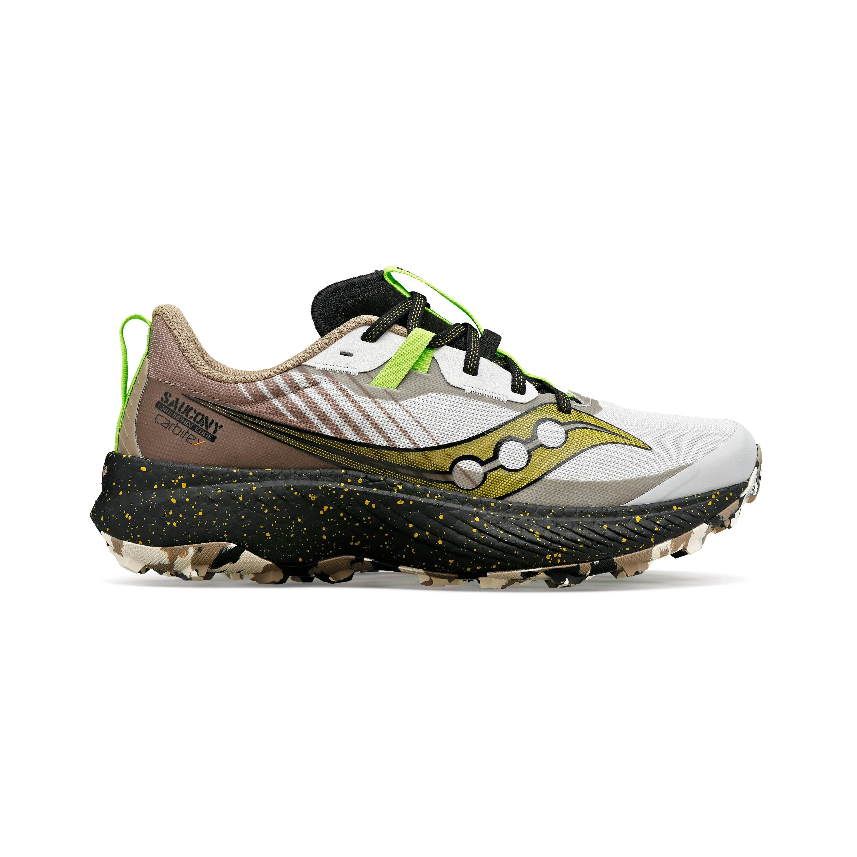 Saucony Men's Endorphin Edge Shoe - 8.5 - Fog / Black