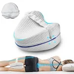 Leg Pillow, Additional Give Away Value $10 Spare Pillowcase, Knee Pillow White