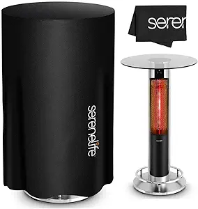 Serenelife Outdoor Patio Heater Cover Bag - Heavy-Duty Patio Heater Cover for ...