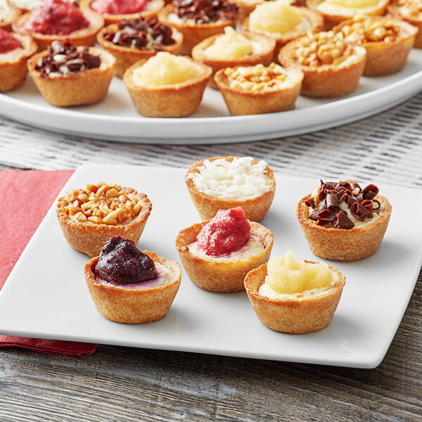 Cuisine Innovations Mini Assorted Cheesecake 30-Count - 2/Case