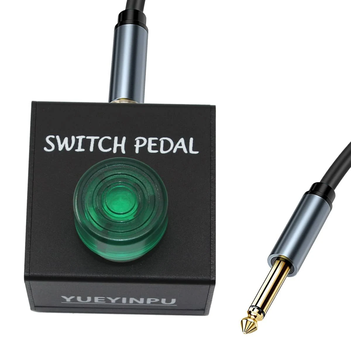 Tap Switch Pedal For Guitar Effect Pedal With TS Cable (Latch Tap Switch)