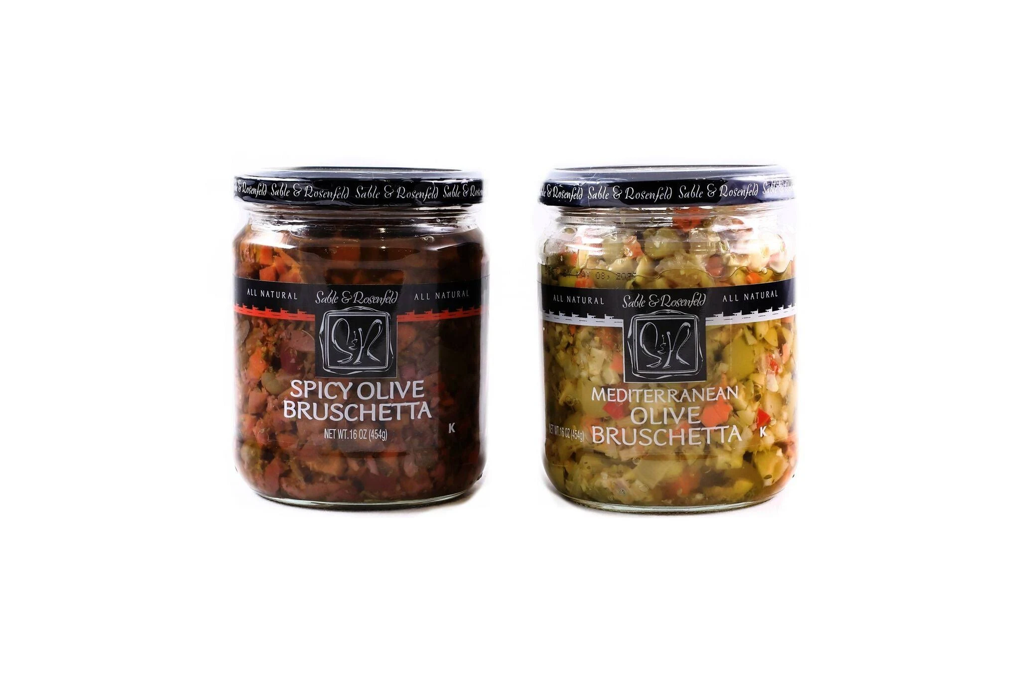 Sable & Rosenfeld Bruschetta Olive Topping, Medium, 16 Ounce